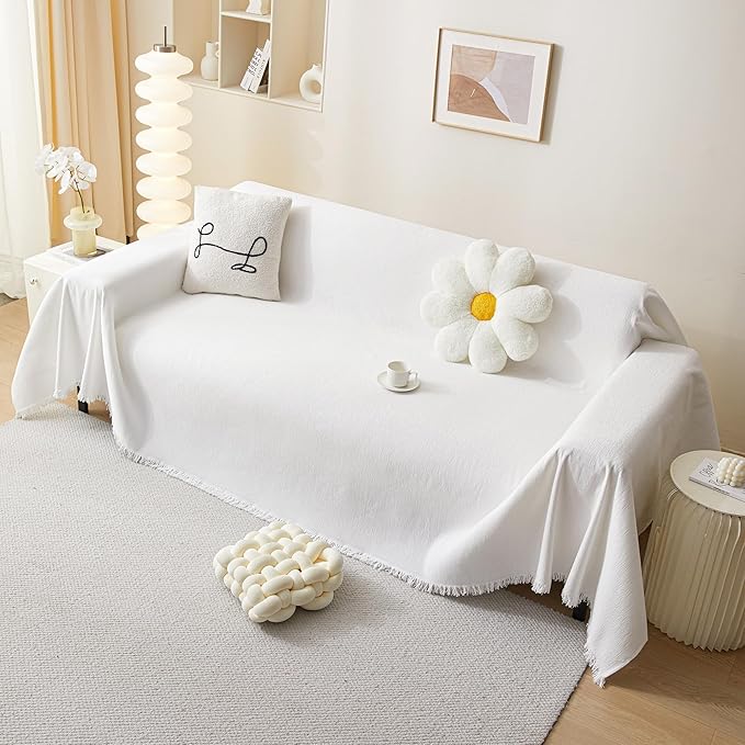 MEETSKY Chenille Single Sofa Covers, Thick Soft Fabric - Image 8