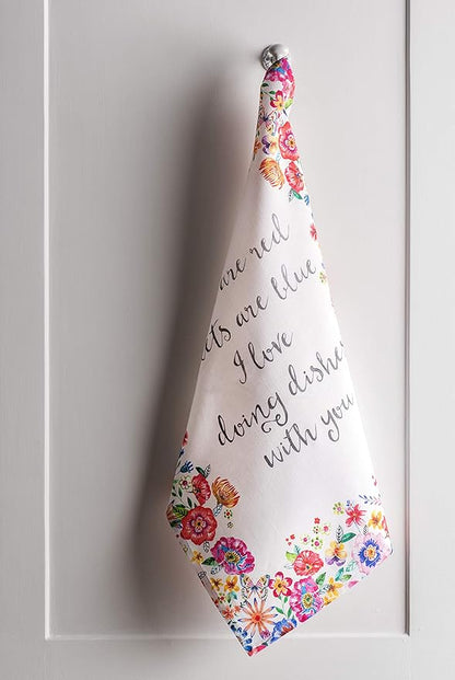 Maison d' Hermine Kitchen Towels Set of 3 100% Cotton 27.50" x 20" Reusable - Image 8