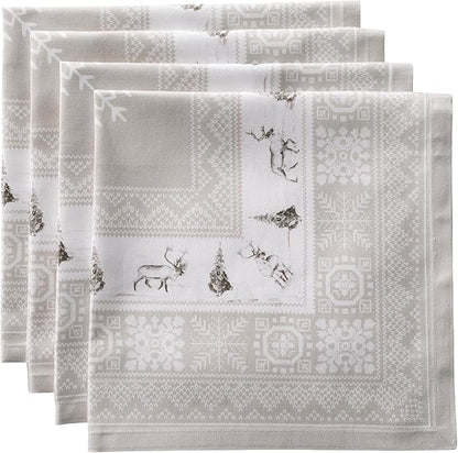 Maison d' Hermine Cloth Napkins Set of 4 100% Cotton by MaisondHermine