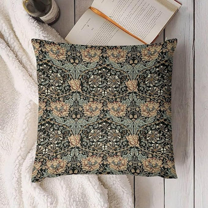 William Morris Floral Original Throw Pillow Covers Boho Chic Retro Floral Cozy - Image 4