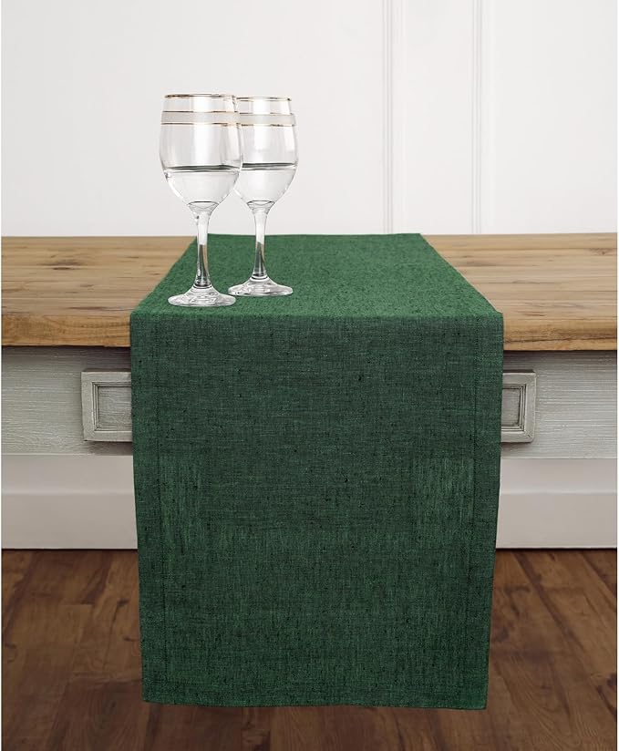 Solino Home Linen Table Runner 156 Inches Long - Image 2