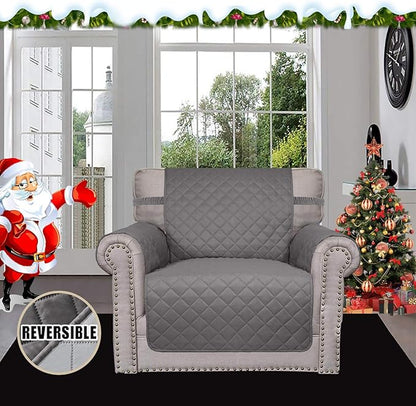 Easy-Going Chair Sofa Slipcover Reversible Sofa Cover Water Resistant Couch - Image 2