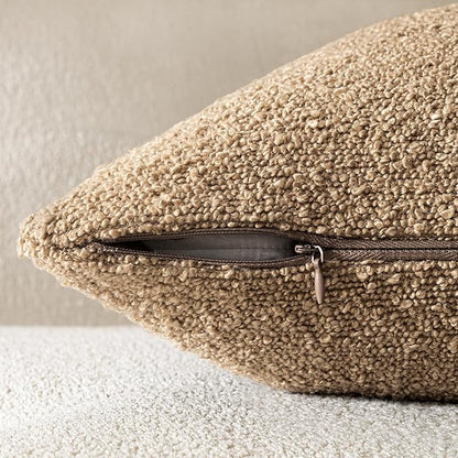 Woaboy Pack of 2 20x20 Inch Decorative Boucle Throw Pillow Covers Textured - Image 7