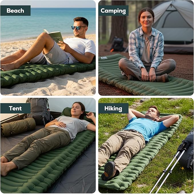 Gear Doctors® Ether 17.5oz Ultralight Camping Sleeping Pad – Backpacking Air - Image 8
