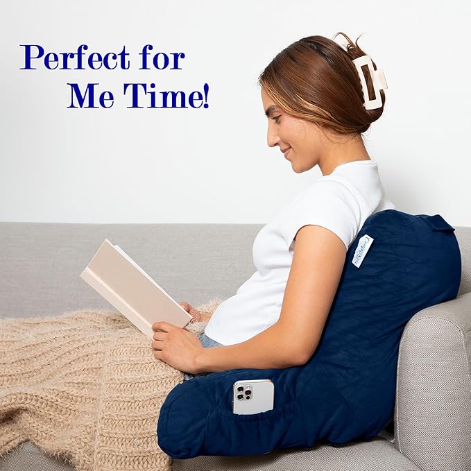 ComfortSpa Reading Pillow for Kids Teens Adult, Back Rest Pillow - Image 9