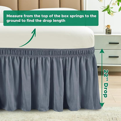 Biscaynebay Wrap Around Bed Skirts - Image 3