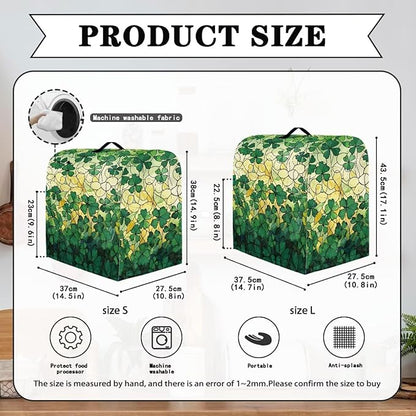 St. Patrick's Day Mixer Covers Shamrock Kitchen Aid Stand Mixer Dust Covers - Image 6