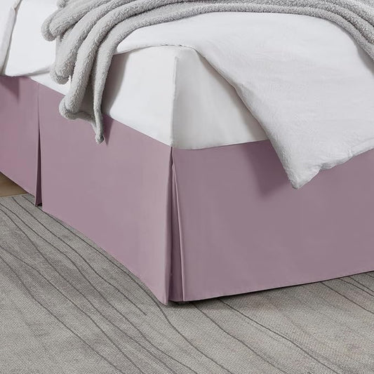 Nestl Dusty Purple Full Bed Skirt by Nestl