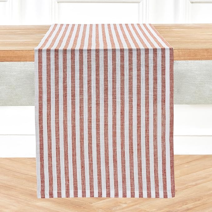 Solino Home Linen Table Runner 48 Inches by SolinoHome
