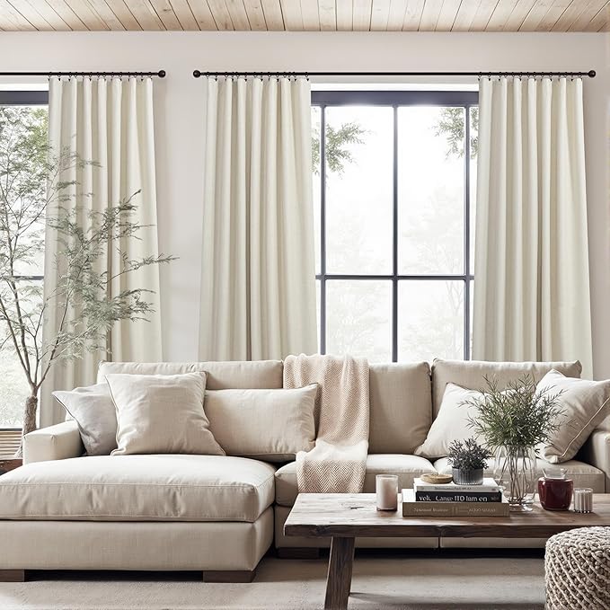 DANCURTON Extra Long Blackout Curtains - Image 2