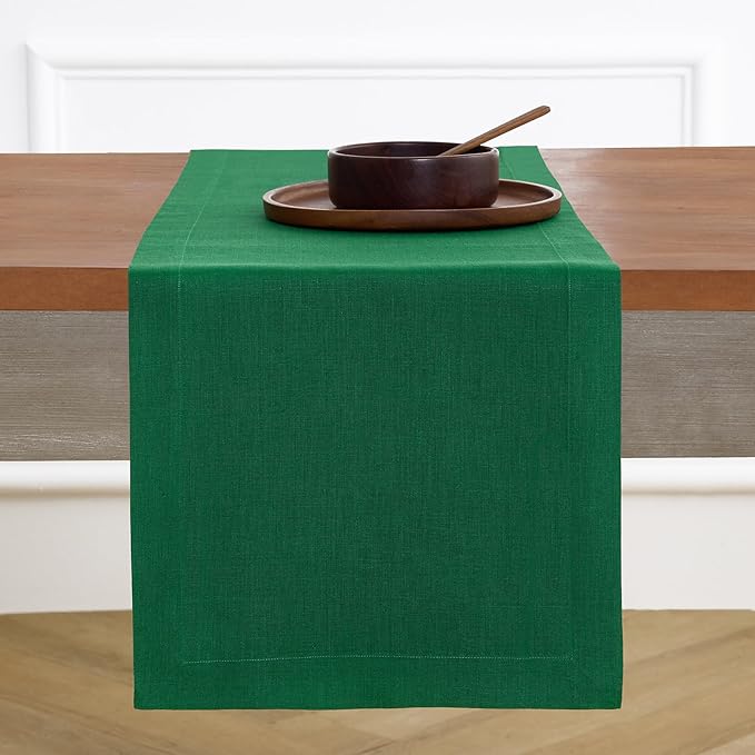 Solino Home Linen Table Runner 48 Inches by SolinoHome