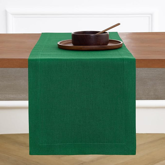 Solino Home Linen Table Runner 60 Inches by SolinoHome