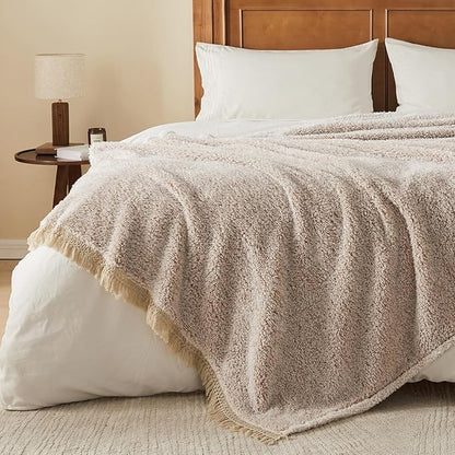 EMME Soft Sherpa Fleece Blanket - Image 2