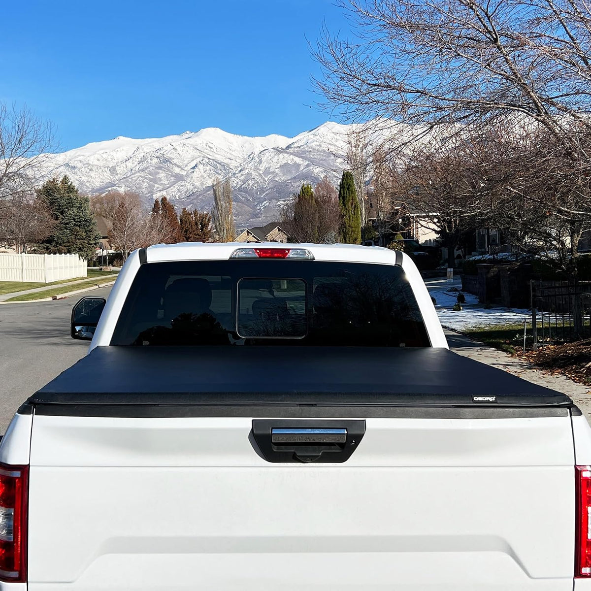 oedro soft quad-fold truck bed tonneau cover for, package contents