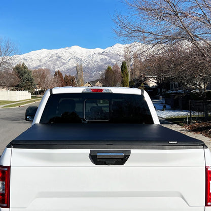 oedro soft quad-fold truck bed tonneau cover for, package contents