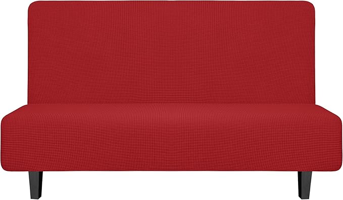 Easy-Going Stretch Futon Slipcover Armless Futon Bed Cover Furniture Protector by Easy-Going