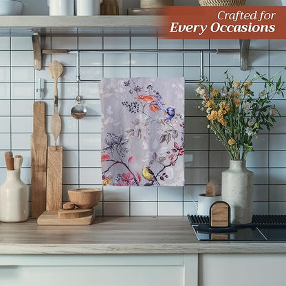 Maison d' Hermine Kitchen Towels Set of 3 100% Cotton 20" x 27.5" Reusable - Image 6