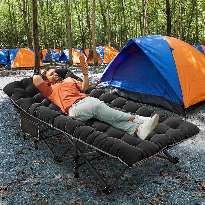 ABORON XXL Camping Cot for Adults 900LBS - Image 8