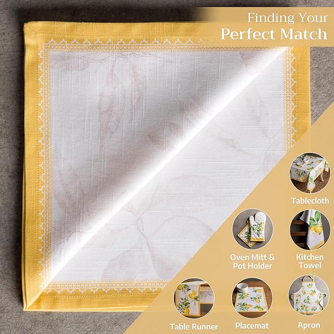 Maison d' Hermine Cloth Napkins Set of 4 100% Cotton Everyday Reusable Square - Image 5