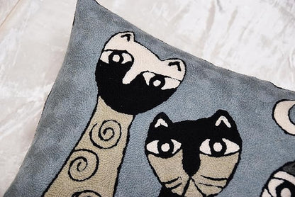 Picasso Lumbar Cat Pillow Cover - Image 3