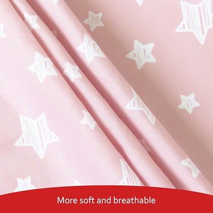 Bassinet Sheets & Waterproof Bassinet Mattress Pad Protector 4 Pack Set - Image 6