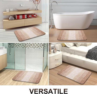 OLANLY Bathroom Runner Rugs 47x20, Extra Soft Absorbent Microfiber Bath Rugs - Image 6