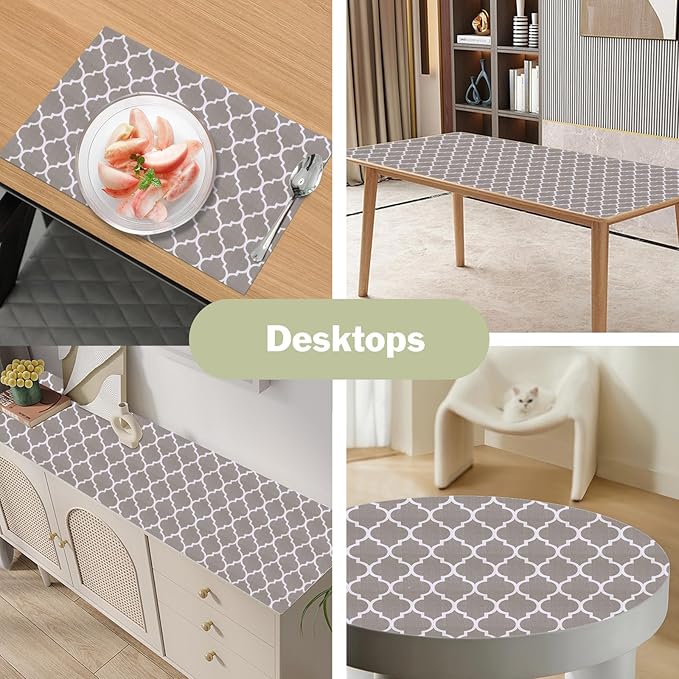 Drawer and Shelf Liner for Kitchen Cabinet: 12 in X 30 Ft Non Slip Waterproof - Image 8