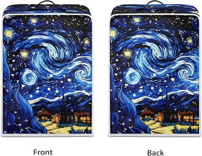 Starry Night Print Coffee Maker Cover – Dust Protection Stain Resistant - Image 2