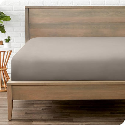 Bare Home Fitted Bottom Sheet Queen Size by BareHome