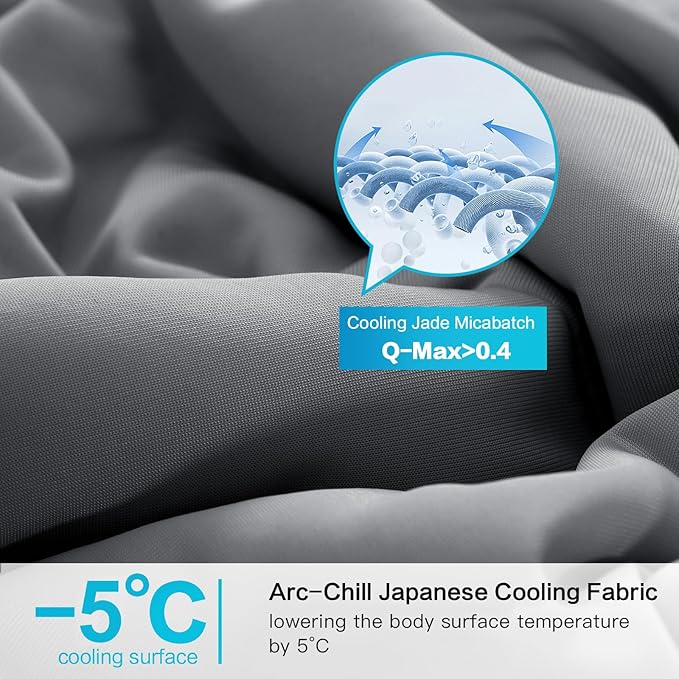 EASELAND Cooling Comforter Twin, Cold Touch Fabric Absorbs Body Heat, - Image 3