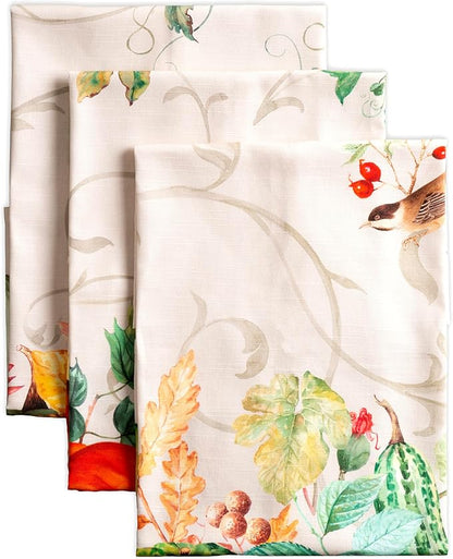 Maison d' Hermine Kitchen Towels Set of 3 100% Cotton 20" x 27.5" Reusable by MaisondHermine