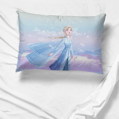 Jay Franco Disney Frozen Sisters 1 Single Reversible Pillowcase Features Elsa & - Image 4