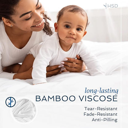 Hotel Sheets Direct 100% Viscose Derived from Bamboo Sheets Set Twin XL - Image 6