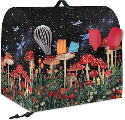 Mushroom Dragonfly Mixer Covers Stand Mixer Dustproof Cover Compatible - Image 2