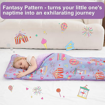 Viviland Toddler Nap Mat, Rolled Sleeping Mats - Image 3
