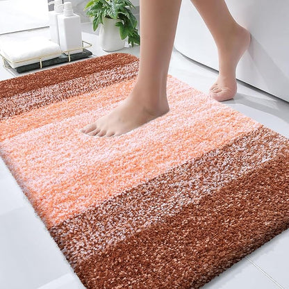 OLANLY Bathroom Rugs Mat 30x20, Extra Soft Absorbent Microfiber Bath Rugs by OLANLY