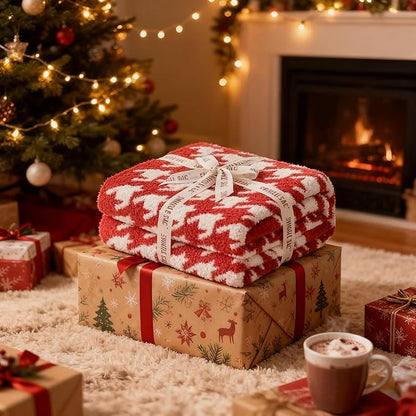 Snuggle Sac Christmas Throw Blanket - Image 2