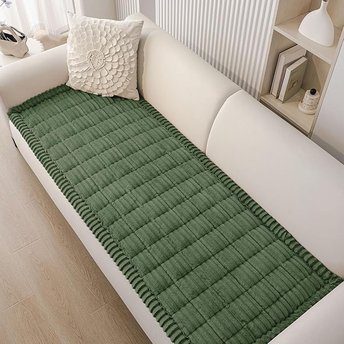 Smiry Couch Cover for Dogs Washable, Non Slip Fuzzy Pet Couch Covers for 3 - Image 9