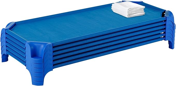 Sprogs Heavy-Duty Stackable 40"L Daycare Cots - Image 6
