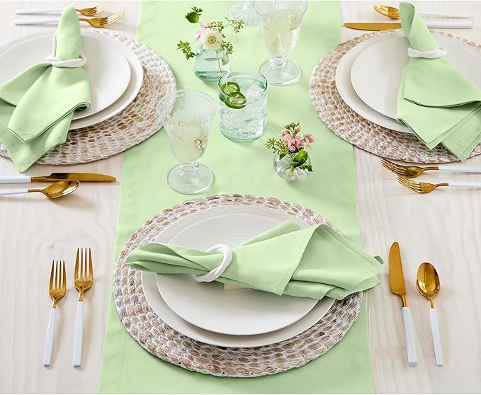 Solino Home Linen Table Runner 90 Inches Long - Image 3