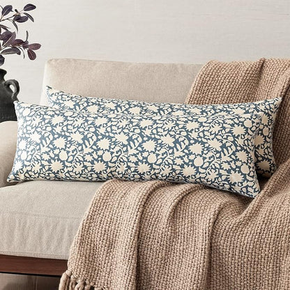 Foindtower Set of 2 Decorative Long Body Lumbar Throw Pillow Covers Accent by Foindtower