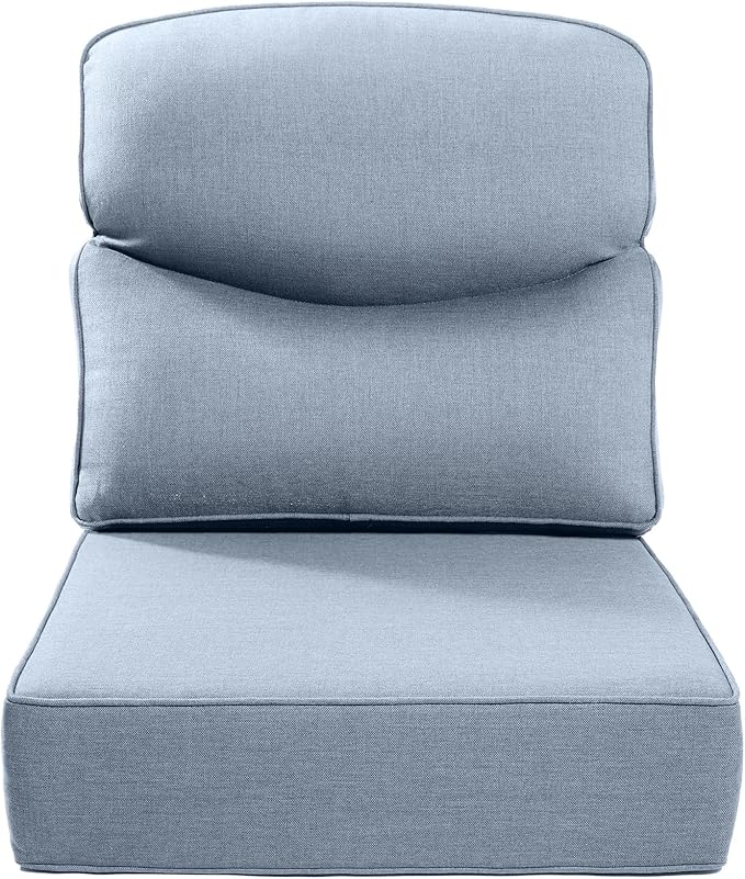 Luxury 22x24/22x25 6-Inch Smile Outdoor Cushions by ACTREST