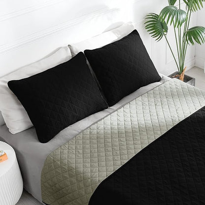 Easy-Going King Size Reversible Quilt Set - Image 2