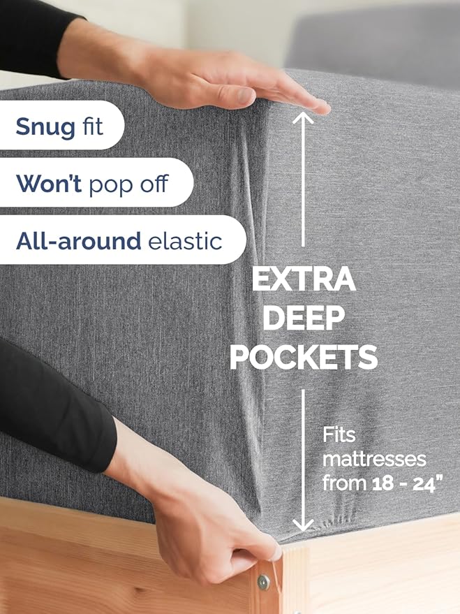Extra Deep Cal King Sheet Set - Image 3
