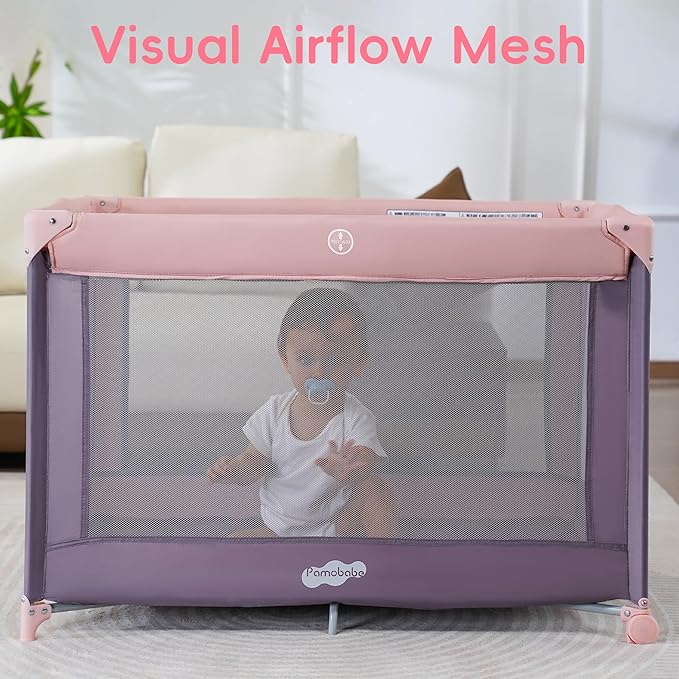 Pamo Babe Pack and Play with Bassinet - Image 5