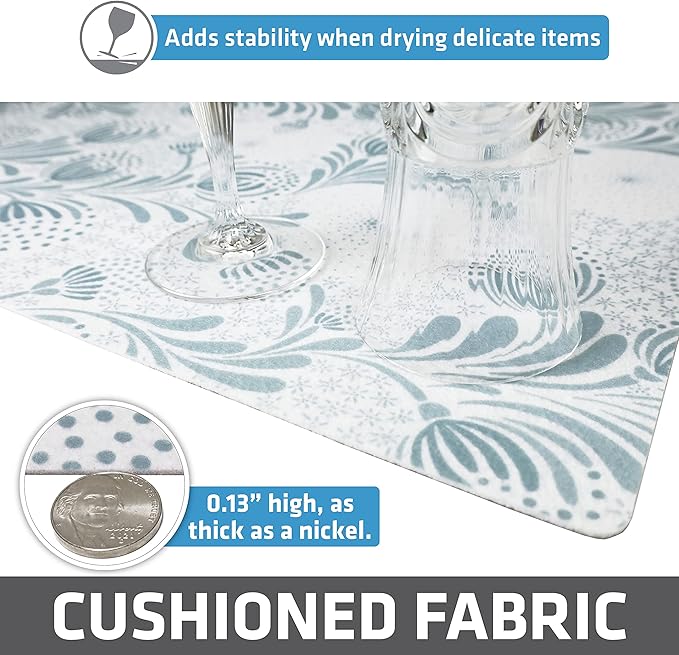 Drymate Premium Luxury Shelf & Drawer Liner, Thick Cushioned Fabric, - Image 5