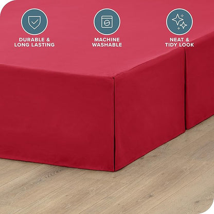 Bare Home Twin XL Bed Skirt - Image 2