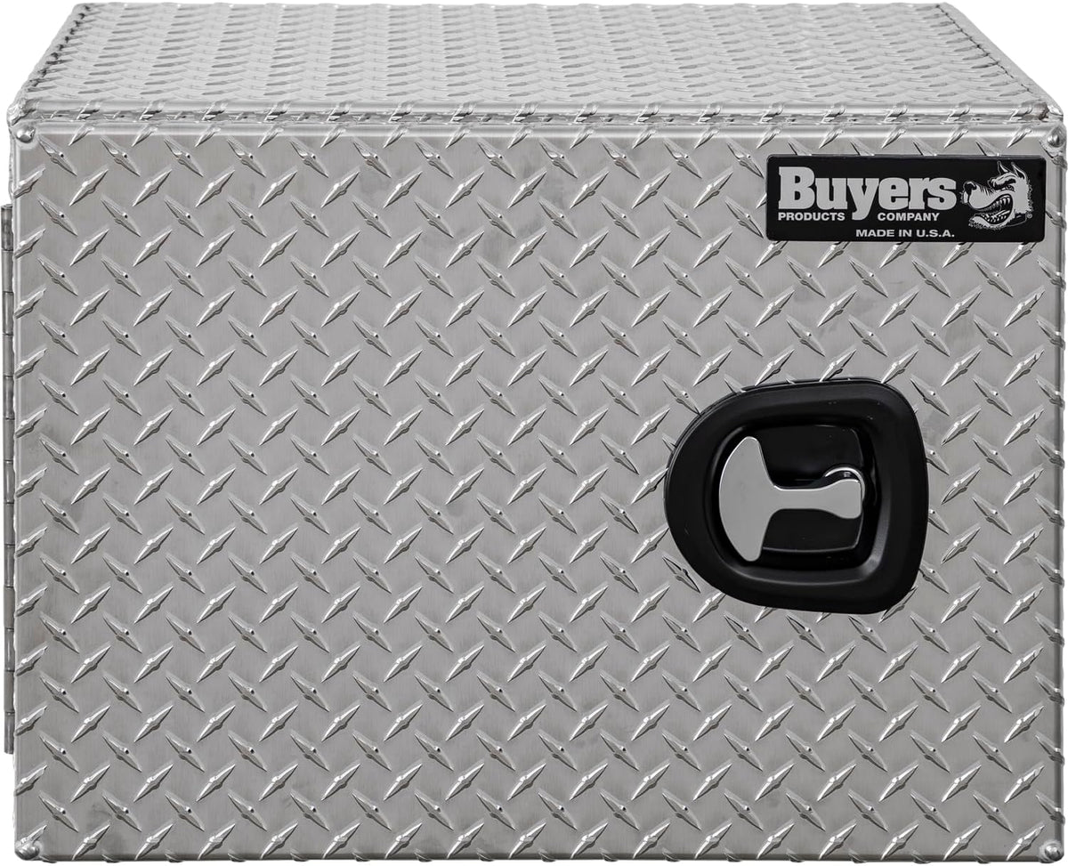 buyers products 1705200 underbody truck tool box with, close-up detail