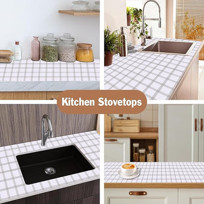 Drawer and Shelf Liner for Kitchen Cabinet: 17 in X 20 Ft Non Slip Waterproof - Image 6