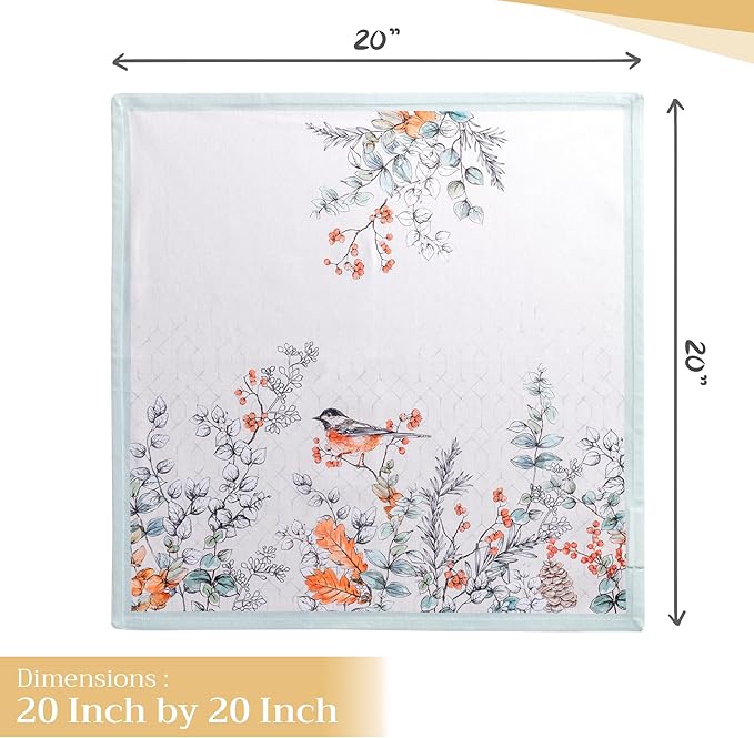 Maison d' Hermine Cloth Napkins Set of 4 100% Cotton - Image 4